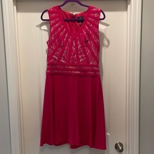 Pink sleeveless dress